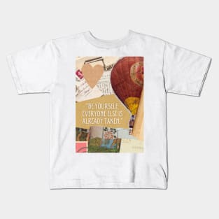 Collage & Quote #3 Kids T-Shirt